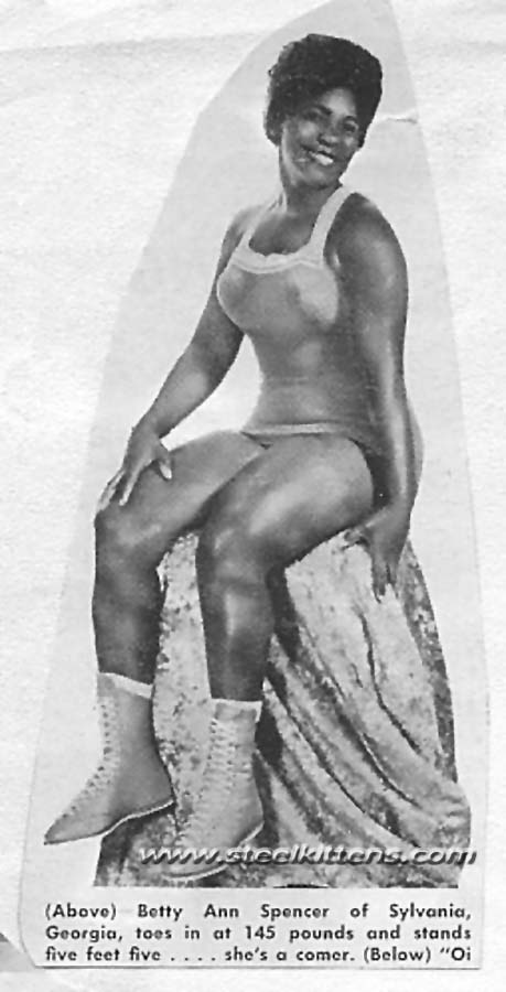 Betty Ann Spencer : Woman Wrestler