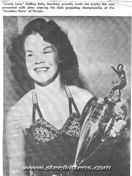 Betty Hawkins : Woman Wrestler