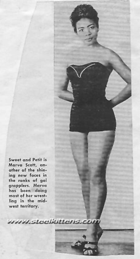 Marva Scott : Woman Wrestler