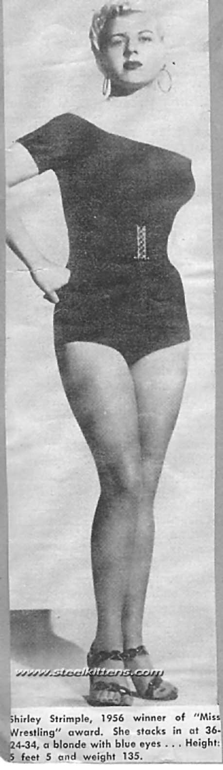 Shirley Strimple : Woman Wrestler