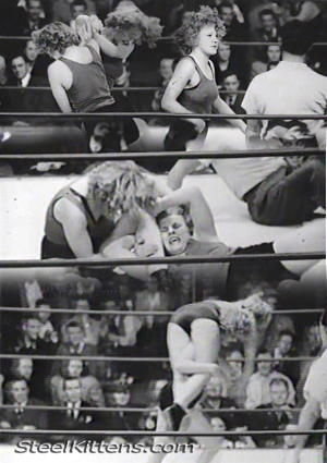 Vintage Professional Ladies Wrestling Circa 1950‘s – 1960’s #str_VA-50-21-03 | Download