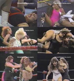 DVD: Vintage Women’s Professional Wrestling 80’s and early 90’s #VA-70-25